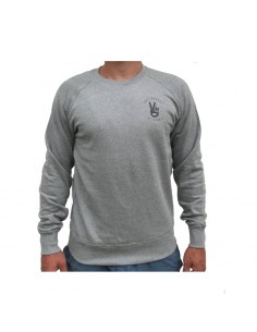 Sweat logo peace noir