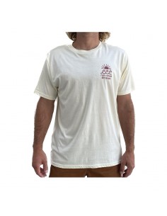 T-shirt basque sunset ecru