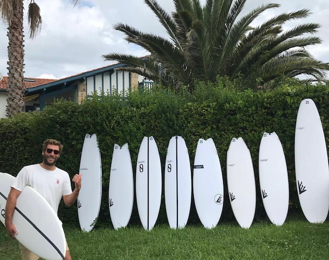 planches de surf bidart